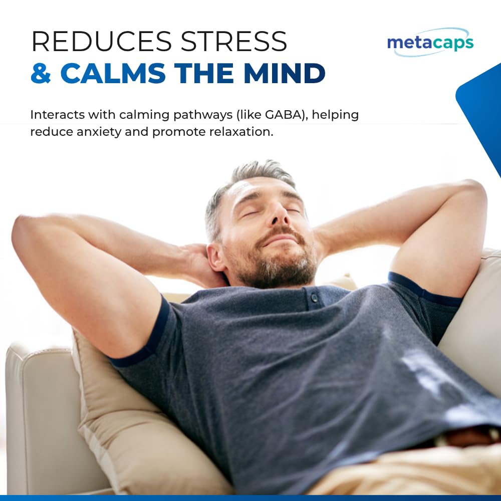 MetaCaps High-Purity Apigenin – 90 Veg Capsules | Standardized Chamomile Extract | Bio-Enhanced with Black Pepper for Maximum Absorption | Natural Sleep Support & Nighttime Recovery | Supports NAD+ Levels & Cellular Aging | Non-GMO & Vegan