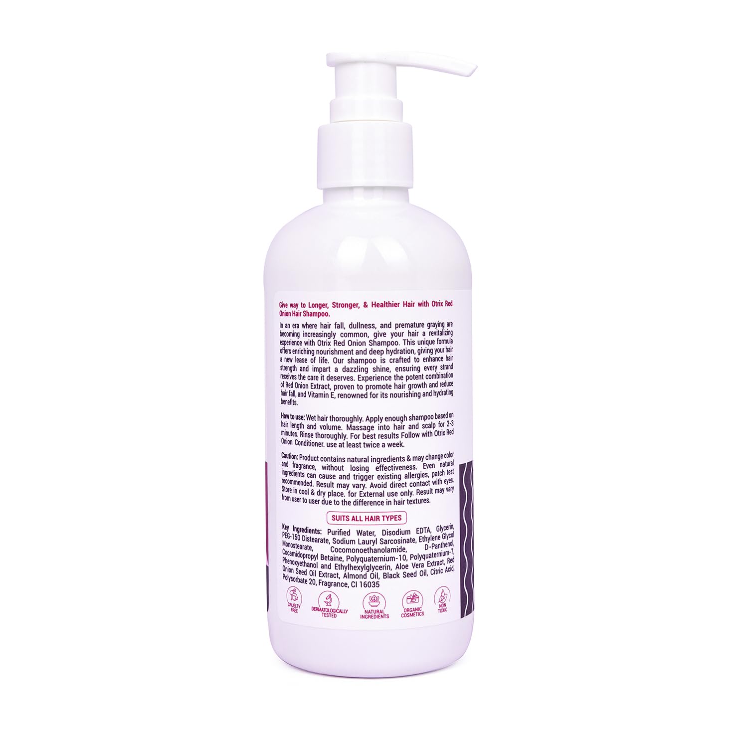 Otrix Red Onion Shampoo - 300 ml