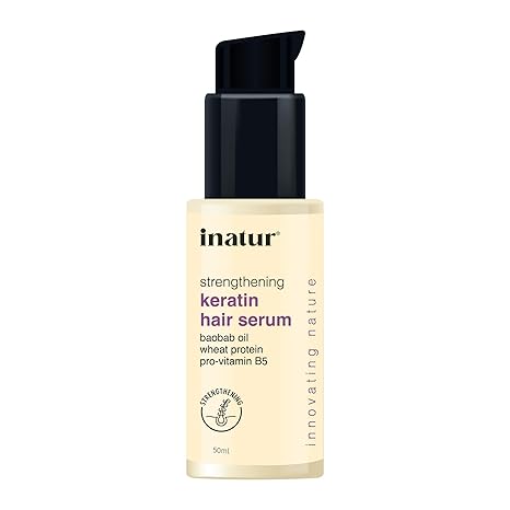 Inatur Strengthening Keratin Hair Serum - 50 ml