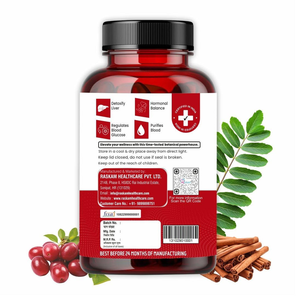 Healthcare Berberine HCL 1200mg with Ceylon Cinnamon, 60 Vegetarian Capsules, Dietary Supplement