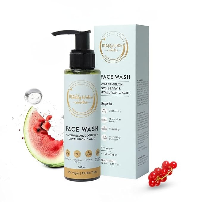 Muddy Water Cosmetics Hyaluronic Acid Face Wash - 100 ml