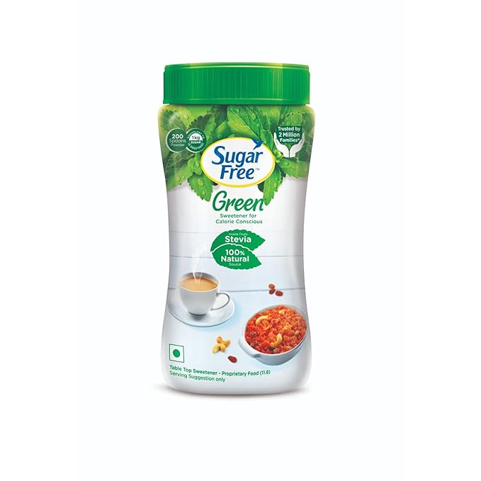 Sugar Free Green Stevia Jar - 200 gms