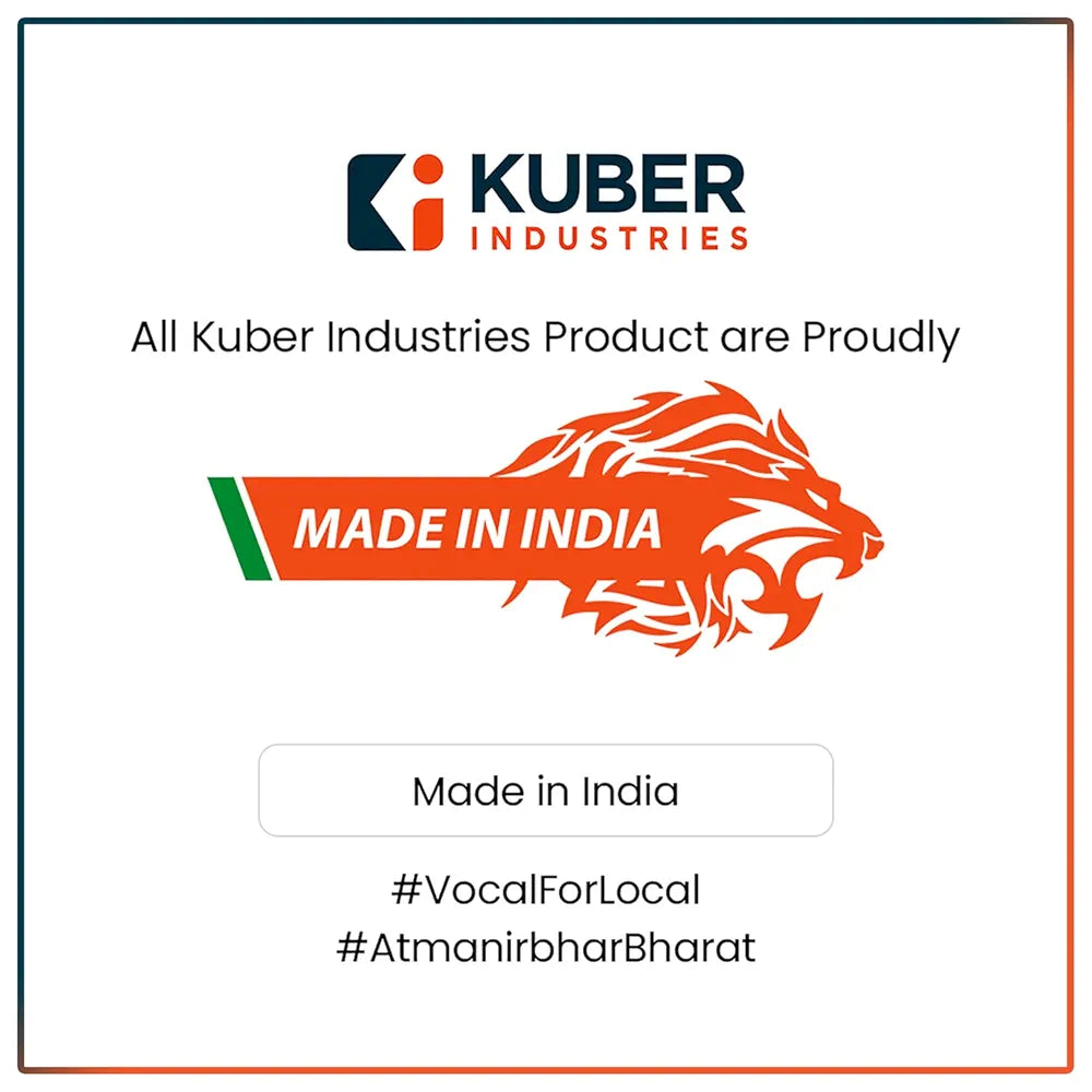 Kuber Industries Shower Curtain Bathroom Shower Curtain 8 Rings Curtain Red Painting Transparent