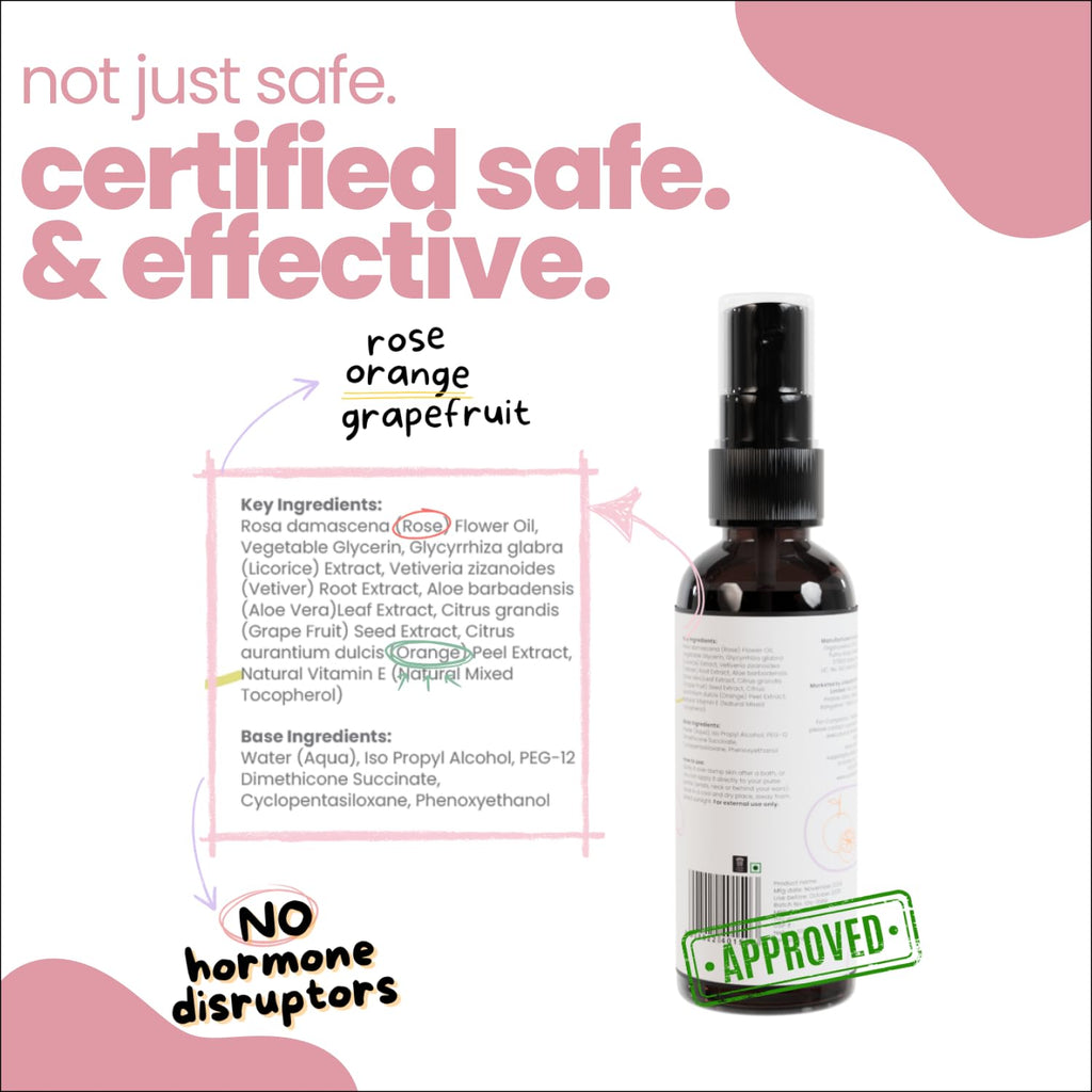 TucoÂ® Kids Natural Magic Mist for Girls | Body Spray | Gentle & Safe Perfume for Kids and Baby | Long Lasting with Mild & Delicate Fragrance | Papaya & Rose Water Extract | 100ml