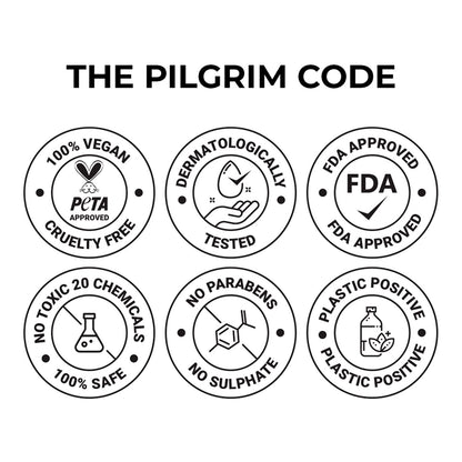 Pilgrim Amazonian Patuá Hair  FREE JUTE BAG  Shampoo (200 ml) + Patuá & AHA BHA Scalp Scrub (100 ml) + Patuá Hair Mask (200 gm) + Patuá Hair Serum (100 ml).