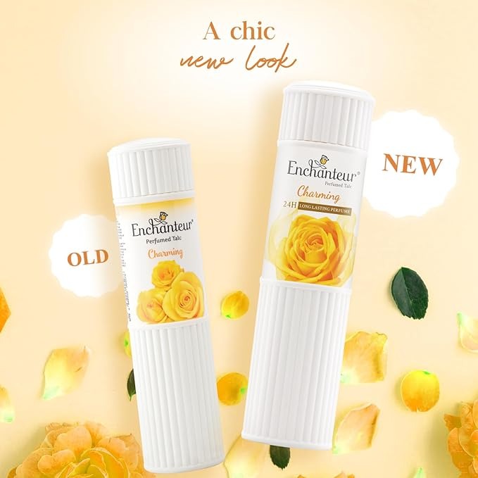 Enchanteur Charming Perfumed Talc Powder - 250 gms