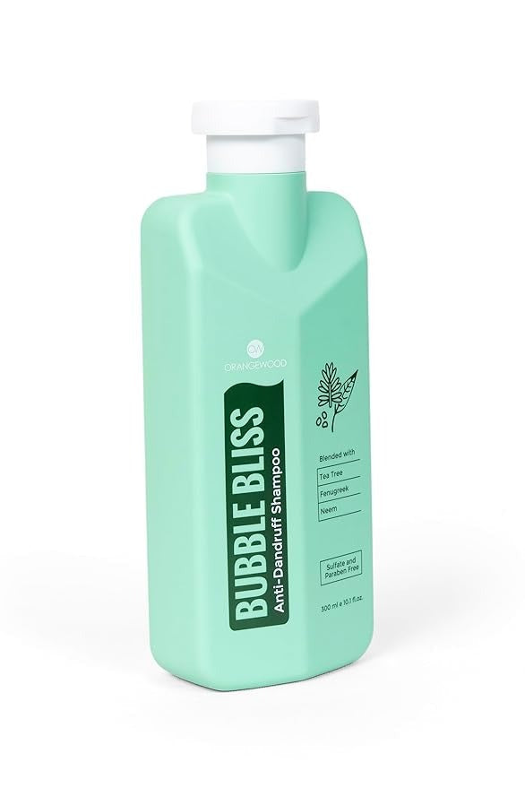 Orangewood Bubble Bliss Anti-Dandruff Shampoo - 300 ml