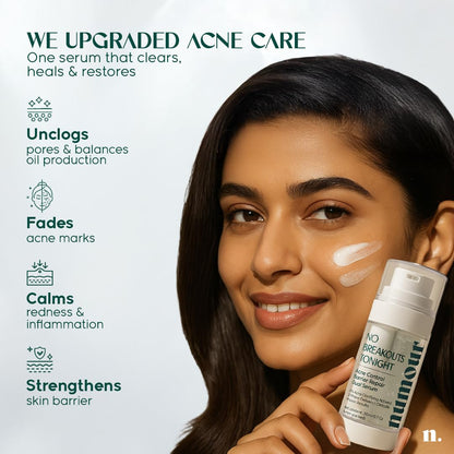 Numour No Breakouts Tonight Acne Control Barrier Repair Dual Serum