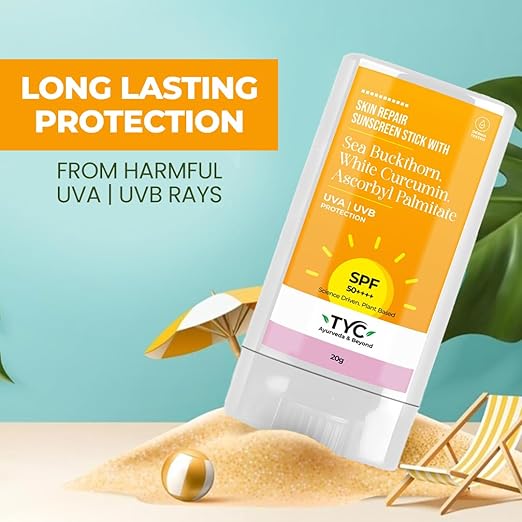 Trust Your Choice Skin Repair Invisible Sunscreen Stick With Spf 50++++ For Oily Dry - 20 gms