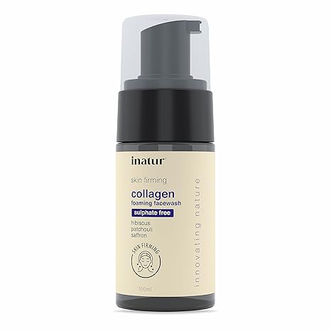 Inatur Collagen Foaming Face Wash - 100 m