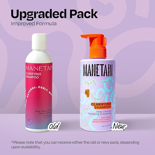 Manetain Clarifying Shampoo for All Hair Types - 236 ml