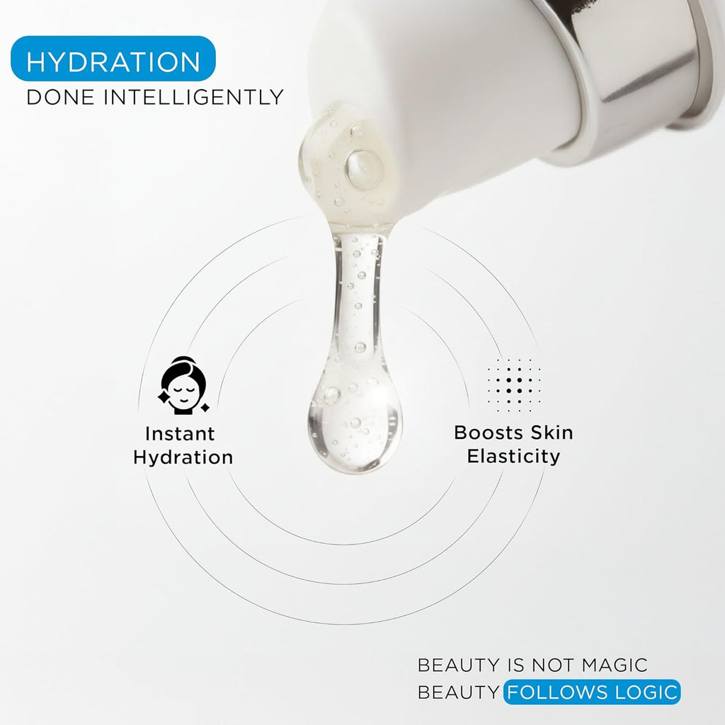 SKINQ Hydrate Serum with Hyaluronic Acid, Sodium Hyaluronate, Vitamin B5 & E | +140% Hydration | Lightweight, Non-Sticky | For All Skin Types | In-Vivo Tested I Derma Formulated