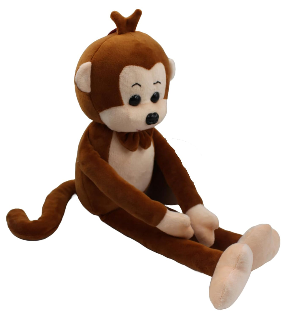Tickles Sitting Monkey Soft Stuffed Plush Animal Toy for Kids 40 cm