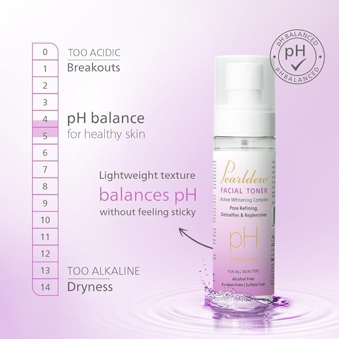 Pearldew Facial Toner | All Skin Types,cleanses Pores, Hydrates Skin - 100 Ml | Pack of 3