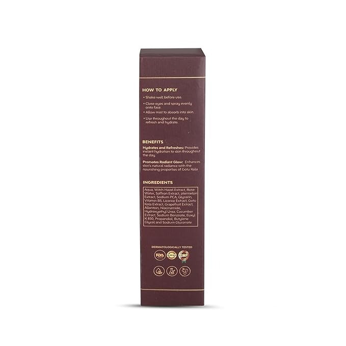 Ssara Gotu Kola Glowing Hydration Face Mist - 100 ml