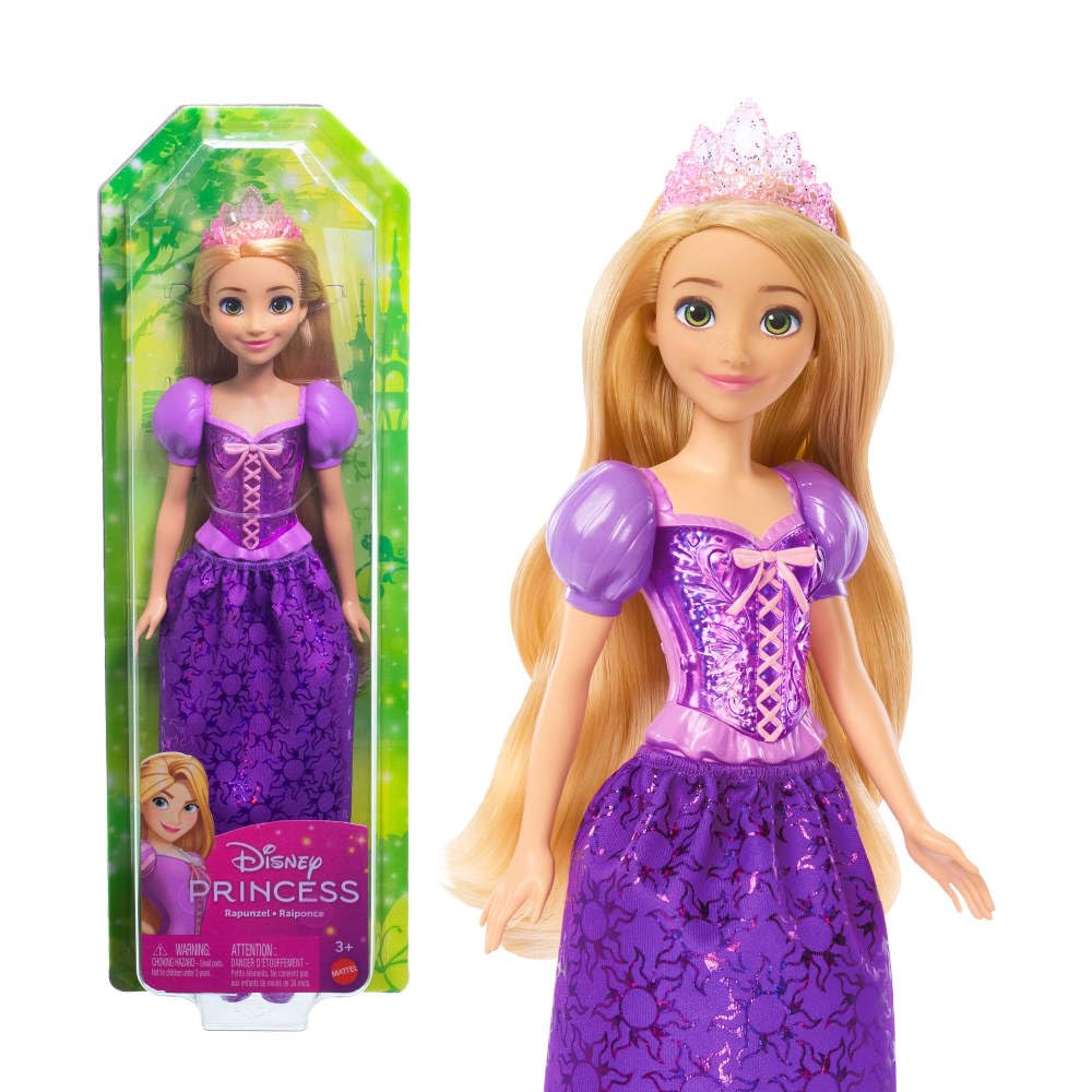 Mattel Disney Princess Dolls Posable Fashion Doll with Sparkling Clothing and Accessories