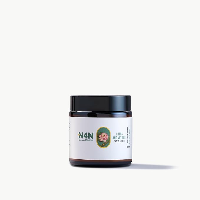 Nature4nature Quick Enhance Face Cleanser | With Lotus & Vetiver - 75 Gms