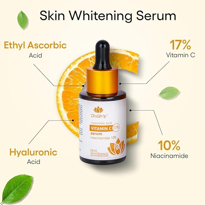 Divah's 17% Vitamin C Face Serum - 30 ml
