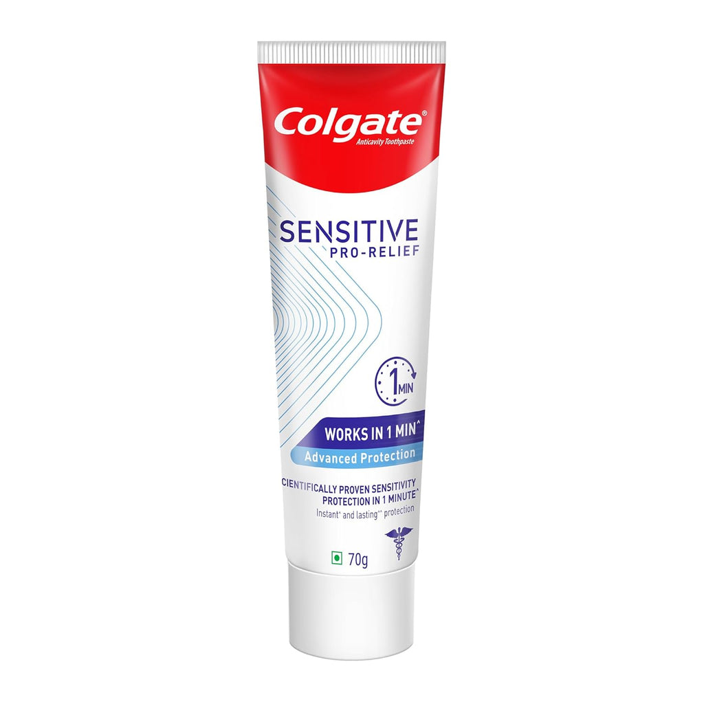 Colgate Sensitive Pro Relief, Sensitvity Relief Toothpaste, 70g, With PRO-ARGIN Technology, Clinically Proven Formula Provides INSTANT Relief From Tooth Sensitivity Colgate Tooth Paste For Instant & Lasting Sensitivity Relief