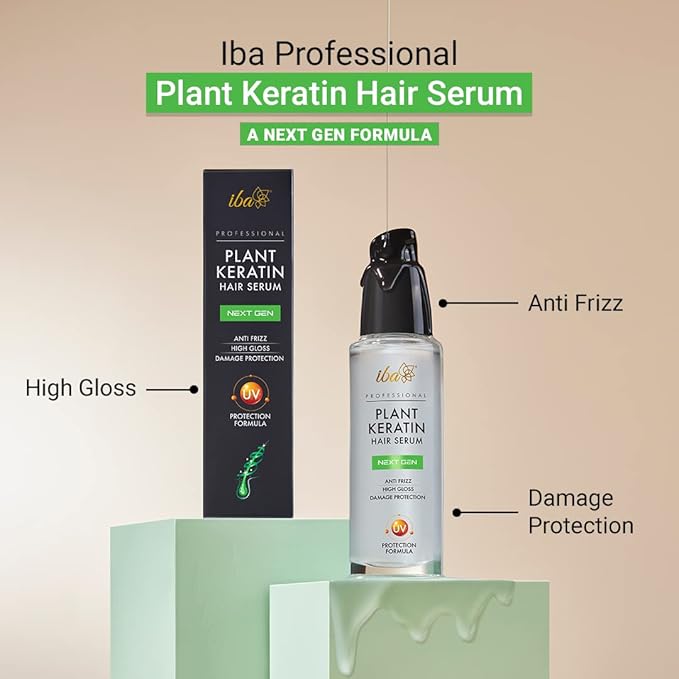 Iba Professional Plant Keratin Next Gen Hair Serum - 45 Ml