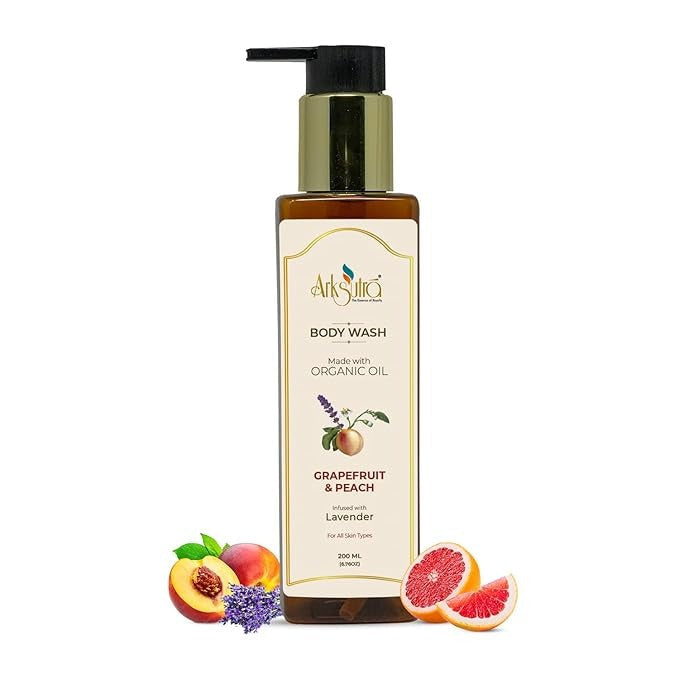 Arksutra Grapefruit & Peach Body Wash - 200 ml