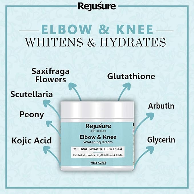 Rejusure Elbow & Knee Lightening Cream - 50 Gms