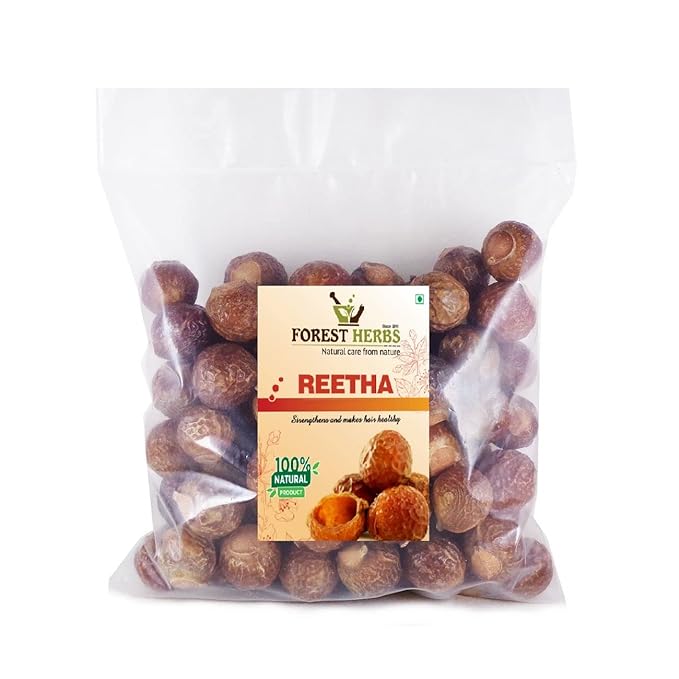 The Forest Herbs Natural Care From Nature Whole Dried Reetha - 500 gms