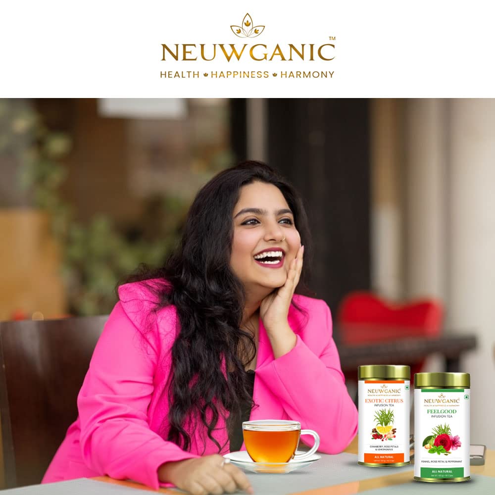Neuwganic Thai Spicy Zinger Indian Natural Infusion Tea - 100 Grams