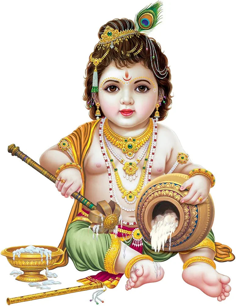 Rangoli White Glossy Vinyl Wall Sticker Premium Self-Adhesive Waterproof Parent-14 Design-20