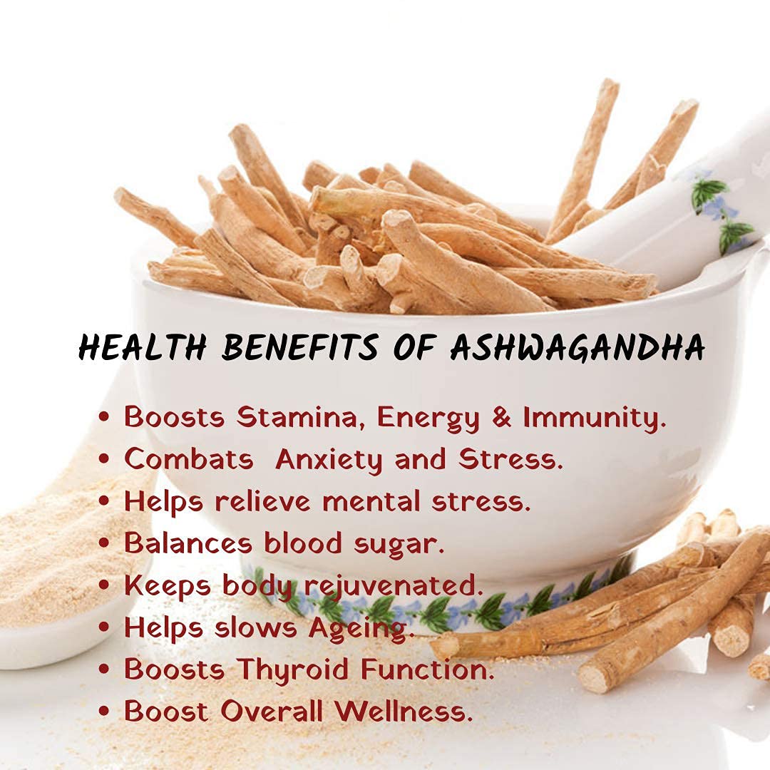 Way2Herbal Ashwagandha Powder - 1000 gms