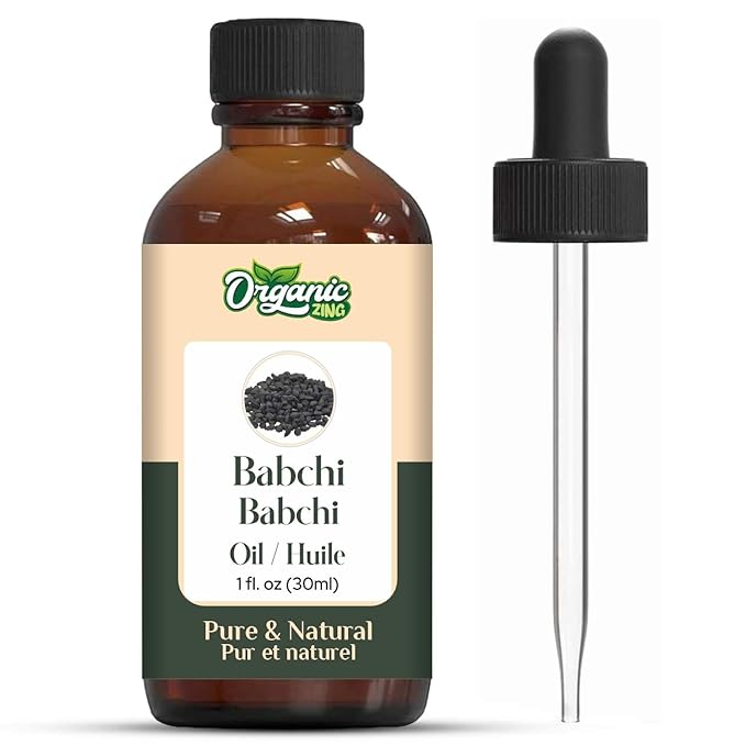 Organic Zing Babchi (Psoralea Corylifolia) Oil | Carrier Oil for Skincare, Massage, Aroma & Diffusers - 30 Ml