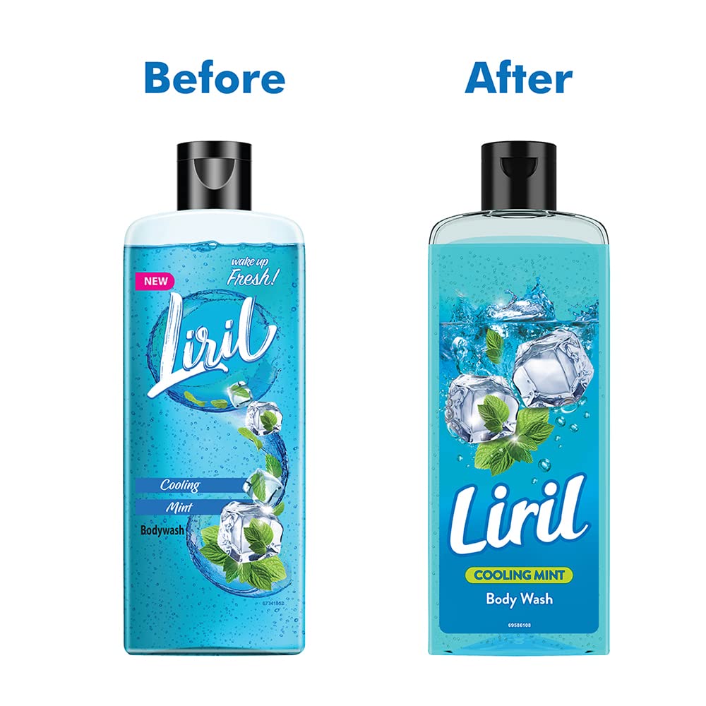 Liril Cooling Mint Body Wash - 250 ml