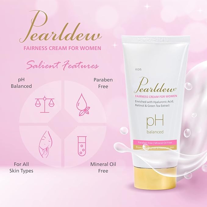 Pearldew Fairness Cream for Women - 50 Gms | Pack of 2