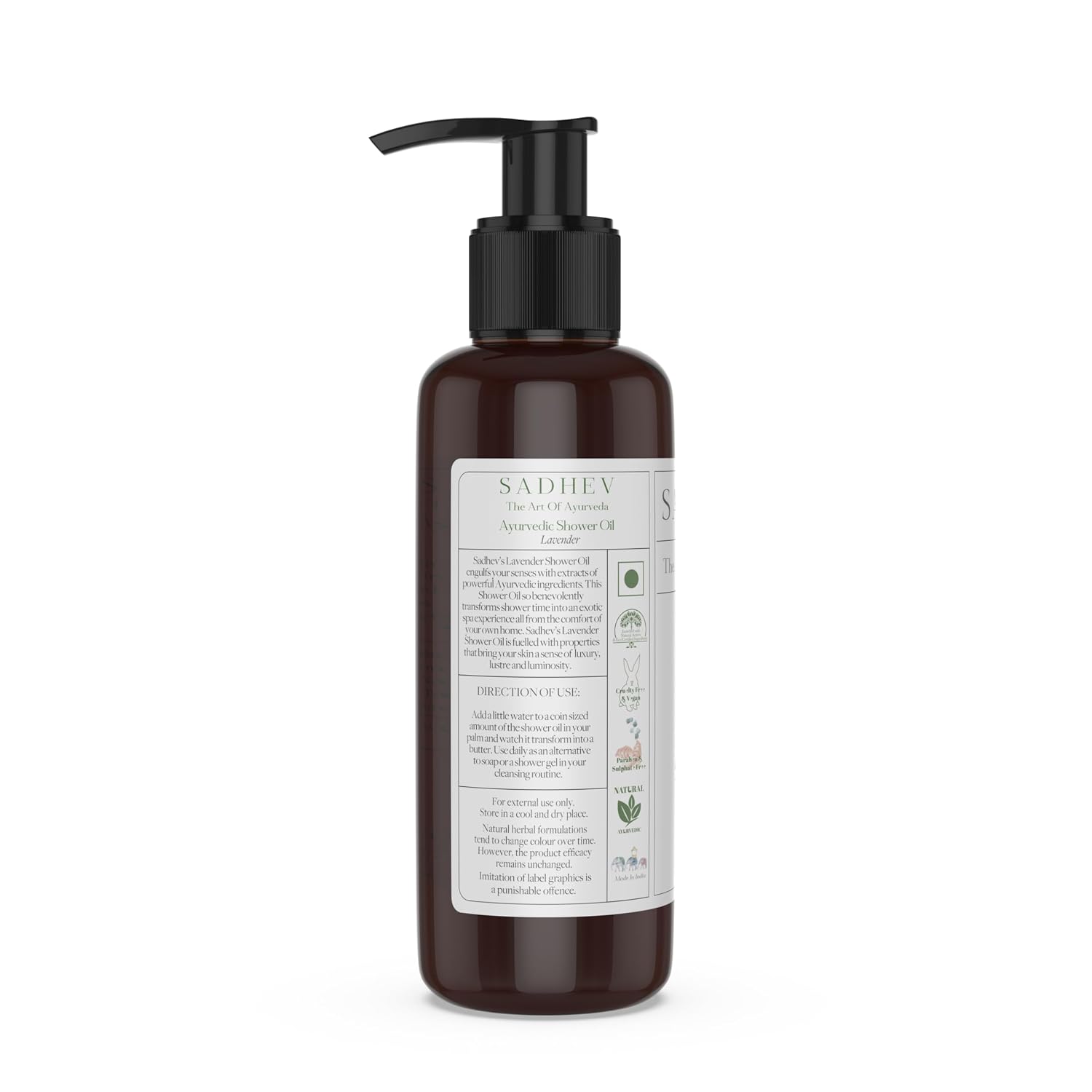 Sadhev Lavender Shower Oil - 75ml