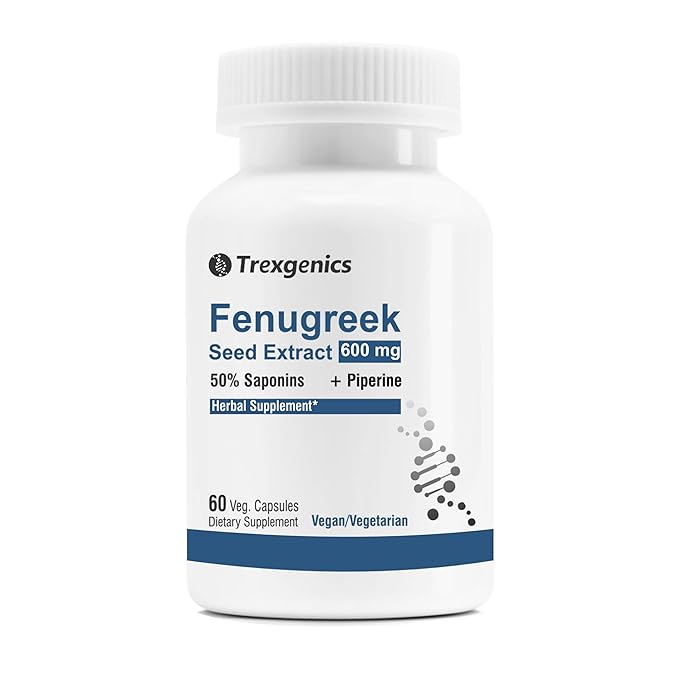 Trexgenics Fenugreek Premium Standardized - 60 caps