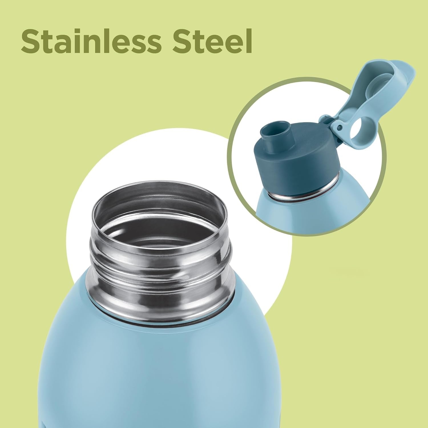 Milton Steel Vigor Insulated Water Bottle