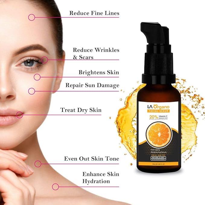 La Organo Vitamin C Face Serum - 30 Ml