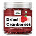 Tru Harvest Premium American Dried whole Cranberries | 150 g PET Jar | No Preservatives | No Artificial Colour | Rich in Antioxidants & Fiber | Ideal for Baking, oatmeal, Salads & Snacking |