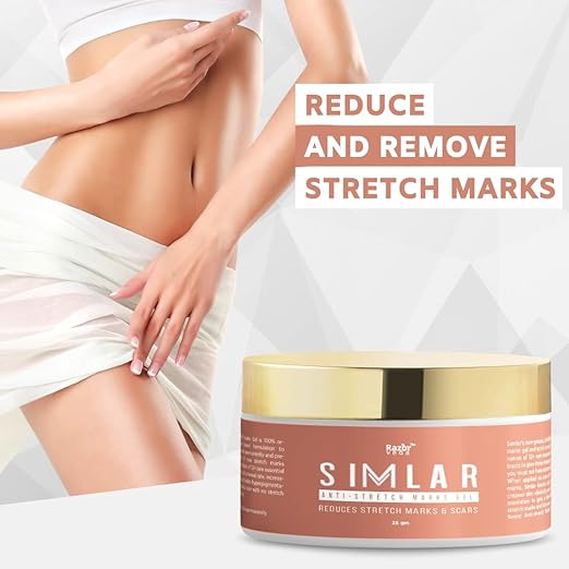 Razor Veda Simlar Natural Stretch Marks Cream for Women - 25 gms