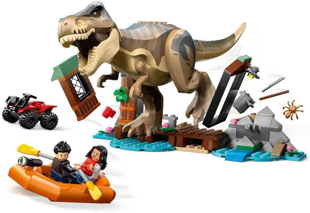 Lego Jurassic World T. rex River Escape Dinosaur Figure Building Set 76975 Building Blocks Toys for 5+ Gift for Boys and Girls