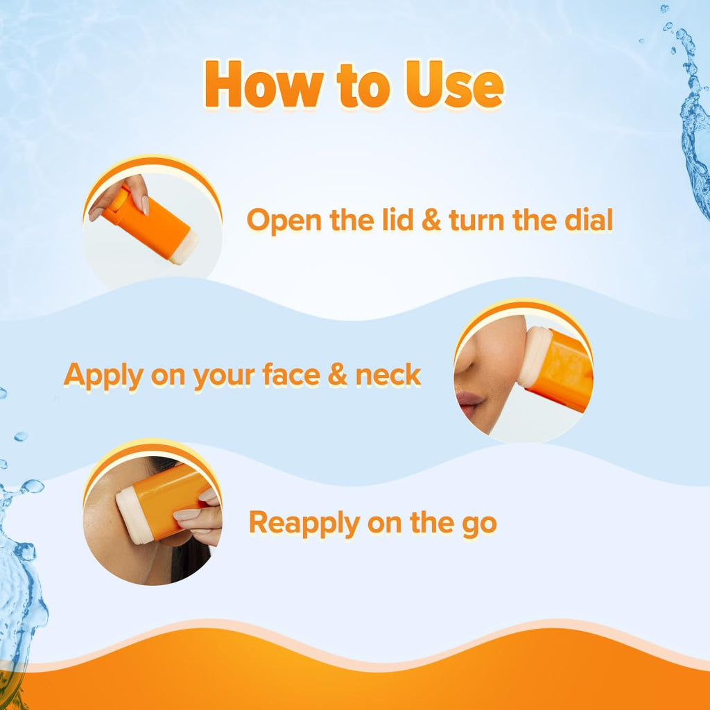 Aqualogica Glow+ Dewy Sunstick With Papaya & Vitamin C - 20G, Spf 30, Spf 50, All