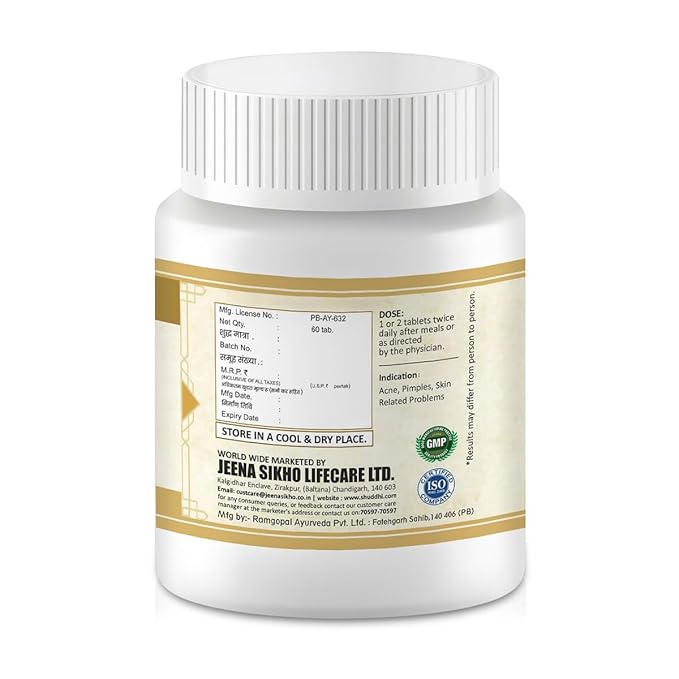 Jeena Sikho Rakt Care+ | Blood Purifying Tablets - 60 Tabs
