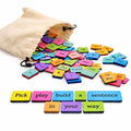 Wembley Educational Board Game for Kids 4-8 Years Word Building & Grammar Multicolor