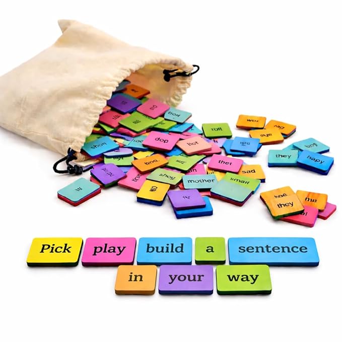 Wembley Educational Board Game for Kids 4-8 Years Word Building & Grammar Multicolor