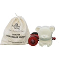 Ancient Living Handcrafted Designer Teddy Soap For Kids - 100 gms Each (Pack of 3)