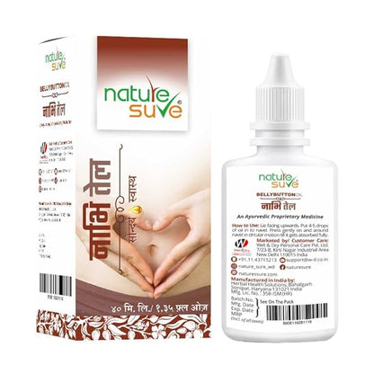 Nature Sure Belly Button Nabhi Oil - 40 ml
