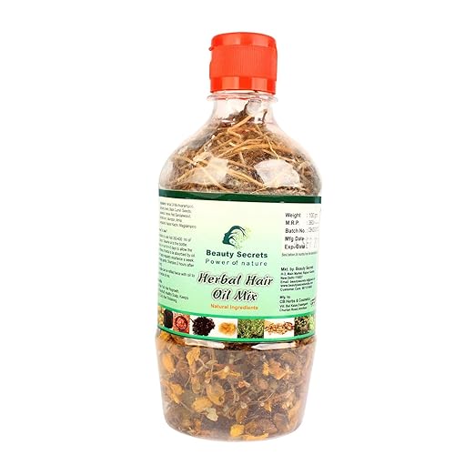 Beauty Secrets Make Your Own Herbal Hair Oil - 100 ml