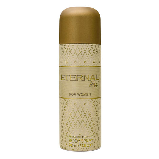 Eternal Love - Body Spray for Women | Long-Lasting | Fresh & Enchanting Signature | Travel-Friendly Grooming Essential | Peach, Mandarin, & Amber Fragrance | All-Day Freshness | 200ml