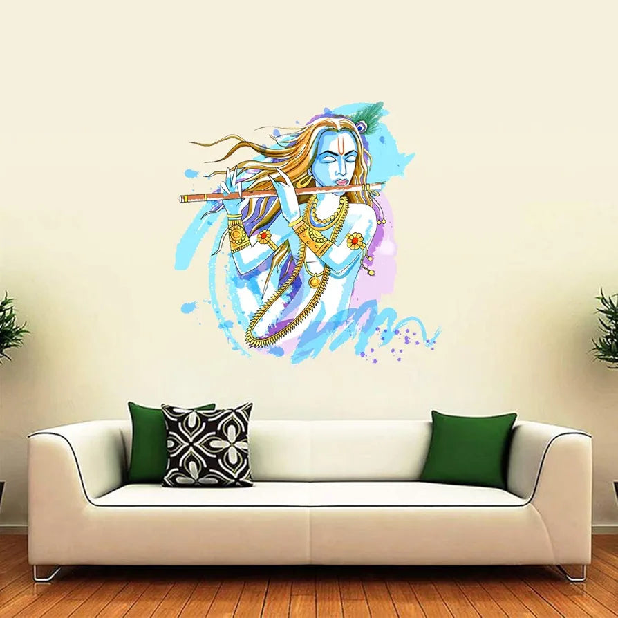 Rangoli White Glossy Vinyl Wall Sticker Premium Self-Adhesive Waterproof Parent-4 Design-11