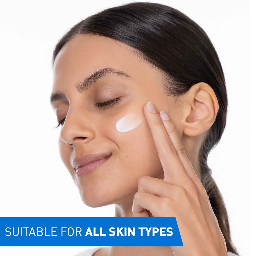 CeraVe PM Facial Moisturizing Lotion For Normal To Dry Skin (52ml) - Formulated With 3 Essential Ceramides, Niacinamide And Hyaluronic Acid | Ultra Lightweight Night Cream